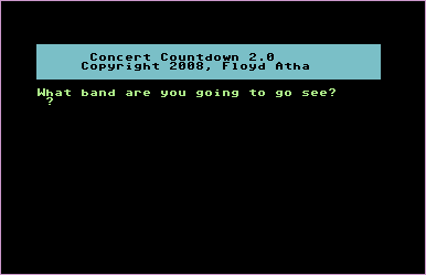 C64 Concert Countdown 2