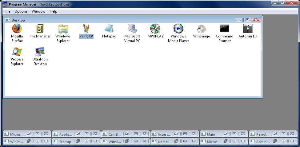 où se trouve le gestionnaire de programmes dans Windows XP